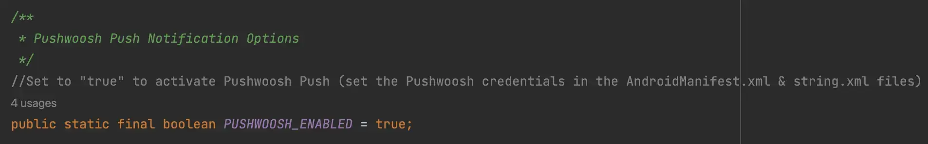 Send a new push notification to your app users with Pushwoosh
